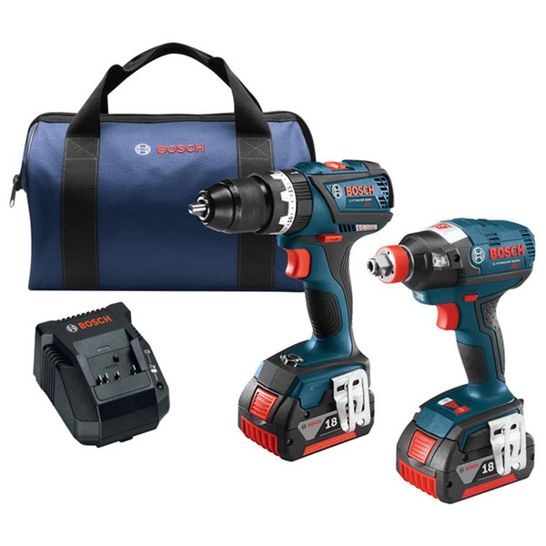 CLPK251-181 18V Li-Ion EC Brushless Impact Driver & Drill Kit 4.0 Ah NEW