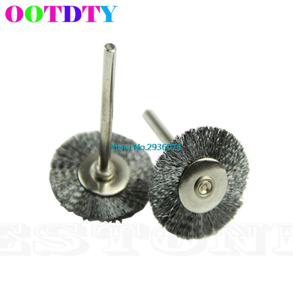 20pcs Stainless Steel Wire Wheel Brush Finishing Polish Rotary Tool Bit Accessory APR5