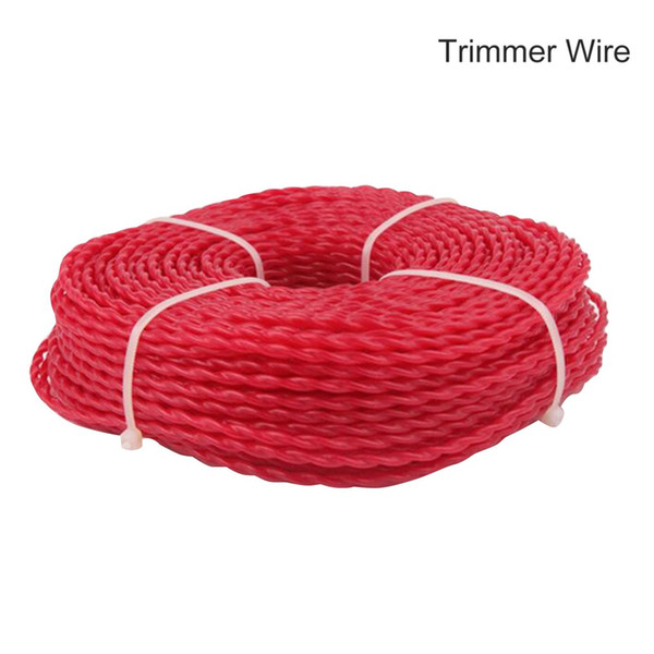 3.0mm Nylon Round Trimmer Line Grass Cutter Rope Trimmer Roll Cord Wire String for Grass Strimmer Replacement Tooldiscount