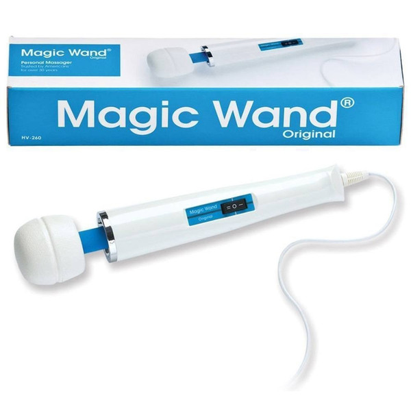 2022New 30 Speeds Hot Magic Wand Massager AV Vibrator Personal Full Body Electric Vibrating Massager HV260