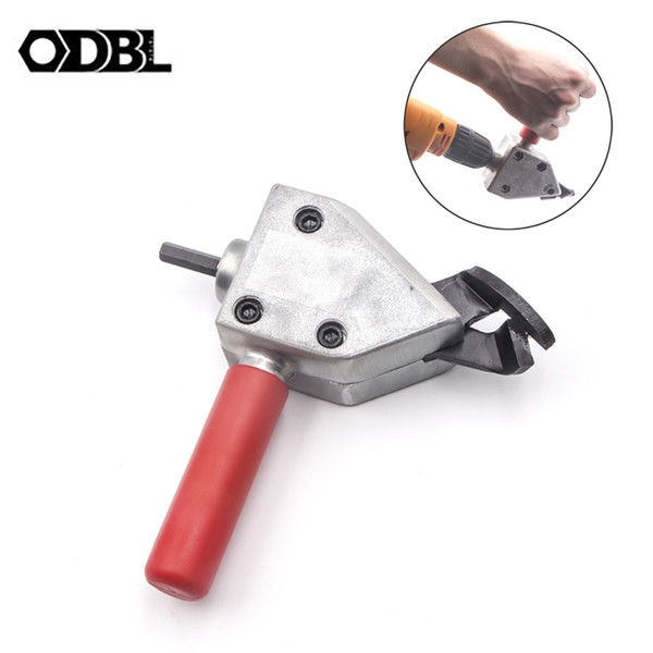 New Nibble Metal Cutter Cutting Sheet Nibbler Saw Cutter Tool Drill Attachment Cutting Tool Metal Cut Power Accessories