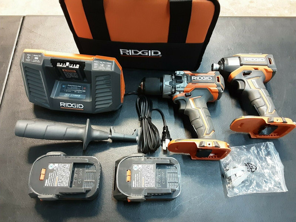 R9205 Brushless Compact Hammer Drill/Driver 3 Speed Impact Driver Kit