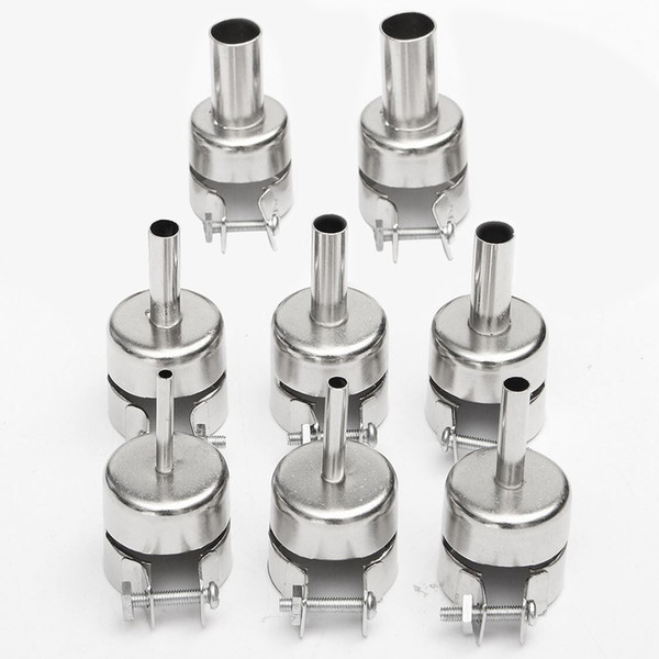 10pcs Heat Air Machine Solder Hot Air Generator Nozzles Hot Soldering Station 3/4/5/6/7/8/10/12mm for850 852 858 950 952 702