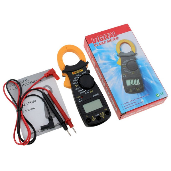 ANENG DT3266L Digital Clamp ammeter AC DC Ammeter Multimeter Voltmeter 400A Electronic Clamp meter Diode Fire Wire Tester