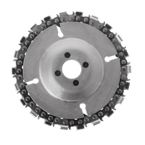 4 Inch Grinder Disc and Chain 22 Tooth Fine Cut Chain For 100/115 Angle Grinder