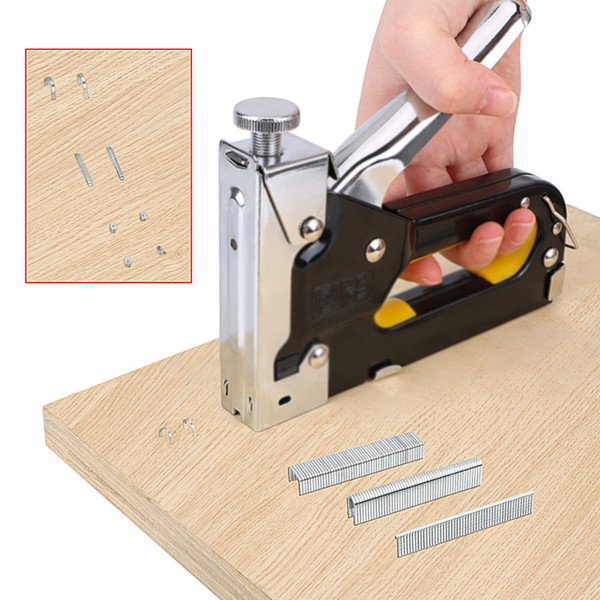 NICEYARD Staples U/ Door /T Shaped Manual Nailing Woodworking Nail Floor Doors And Windows Home Renovation Staple Gun