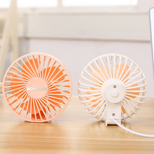 KKmoon Mini Stylish Portable USB Fan Silent Energy Saving Mini Desktop Fan Air Cooler For Various Places