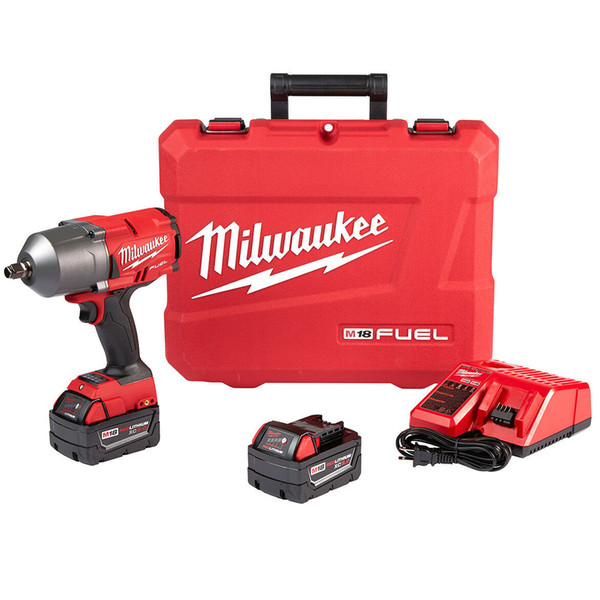 Milwaukee 2767-22 18-Volt 1/2-Inch M18 Friction Ring Impact Wrench Kit