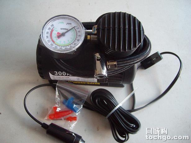 Wholesale 12V 300 PSI Portable Auto Electric Car Pump Air Compressor Tire Inflator Tool lots free shipping