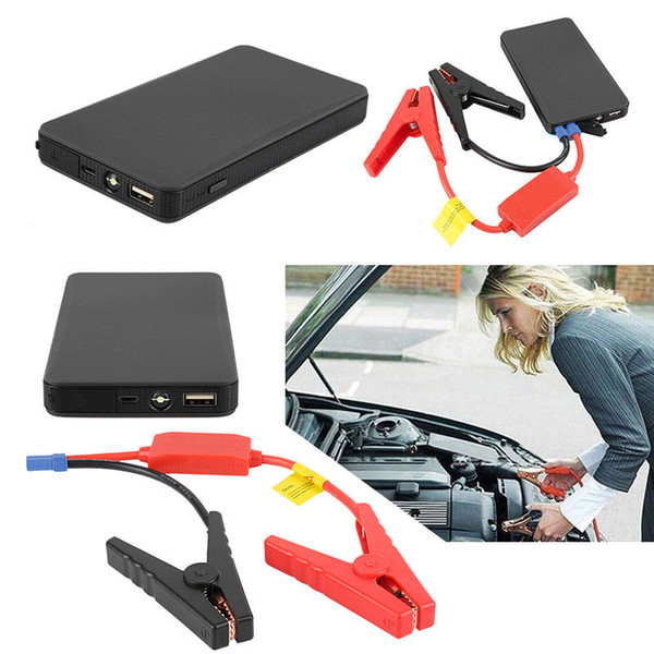 New Mini Portable 12V Car Battery Jump Starter Auto Jumper Engine Power Bank Starting Up To 2.0L Car Start