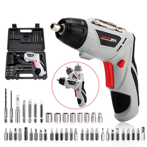 LOONFUNG LF195 45in1 Electric Screwdriver Cordless Drill Mini Wireless Power With LED 4.8V