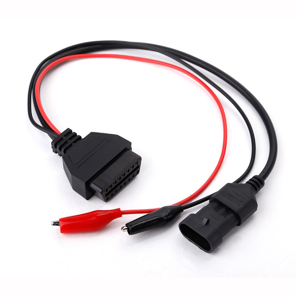 16Pin to Fiat 3 Pin OBDII Connector Diagnose werkzeug Cable Plug Adapter OBD2 Diagnostic Cable for Fiat