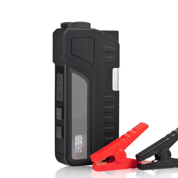 Ac 110V Outlet Power Bank With Led Light Portable 12V Car Jump Starter Power Bank