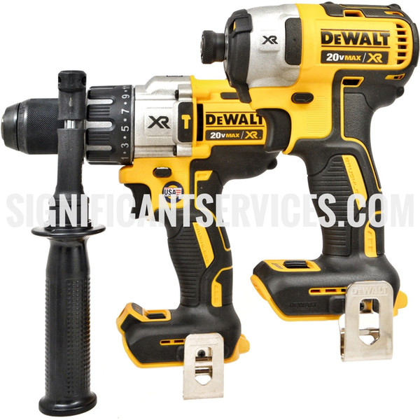 DeWALT DCD996 20V XR 1/2 Hammer Drill DCF887 20 Volt 3-Speed Brushless Impact