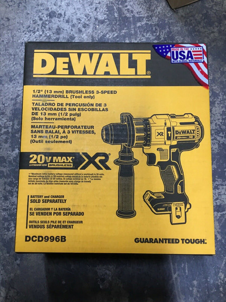 DEWALT DCD996B Max XR 20V Li-Ion 1/2