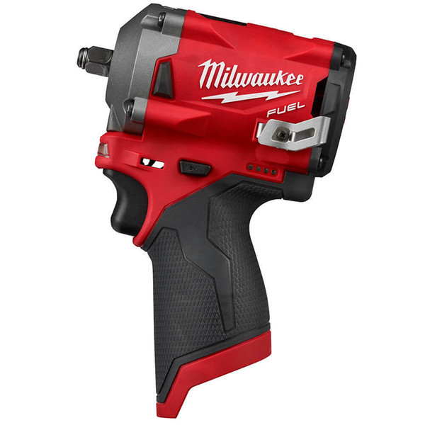 Milwaukee M12 2554-20 12-Volt FUEL 3/8-Inch Stubby Impact Wrench - Bare Tool