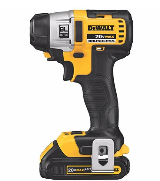 Lithium Ion Brushless 3-Speed DEWALT DCF895C2 20-Volt MAX Lithium Ion Brushless 3-Speed 1/4-Inch Impact Driver