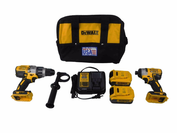 Dewalt DCD996 DCF887 20V 4.0Ah DCK299M2 Cordless Brushless Combo 2-Tool Kit