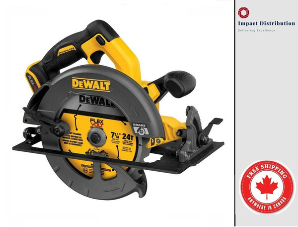 DEWALT DCS575B Flexvolt Lithium-Ion Brushless 7 1/4-inch Circular Saw Baretool