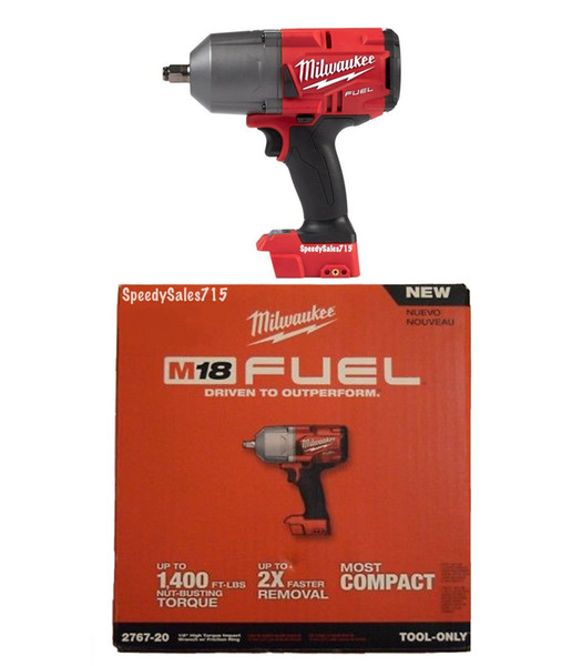 Milwaukee 2767-20 M18 Fuel High Torque 1/2-Inch Impact Wrench with Friction Ring