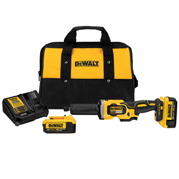 DeWALT DCG426M2 20-Volt MAX 4.0Ah Variable Speed No Lock-On Die Grinder Kit