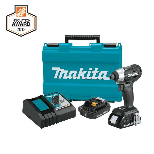 Makita Cordless Impact Driver Kit Sub-Compact 18-Volt 2.0Ah LXT Lithium-Ion