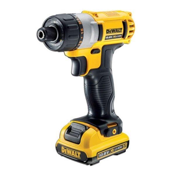 Dewalt DCD710D2T 10.8V 2.0Ah Cordless Driver Drill + Work Light / 220V Charger