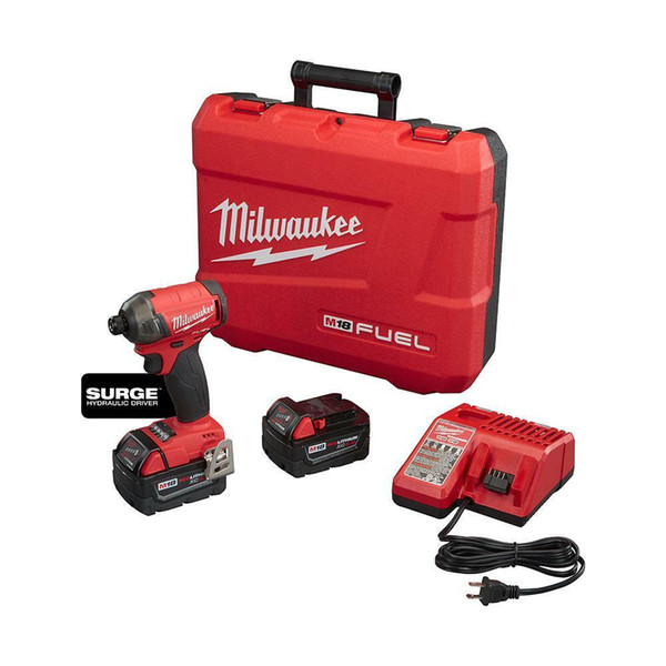 Milwaukee Hex Impact Driver Cordless 1/4 inM18 FUEL SURGE 18-Volt Lithium-Ion