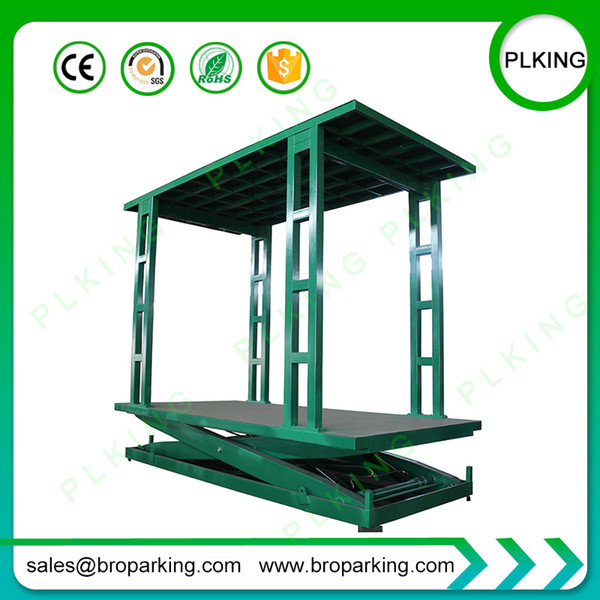 Underground Double Deck Car Lift Platform for Basement