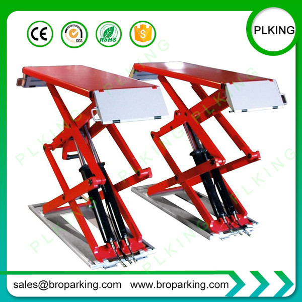 PLKING Brand domestic scissor lift for car repair garage automotive equipment