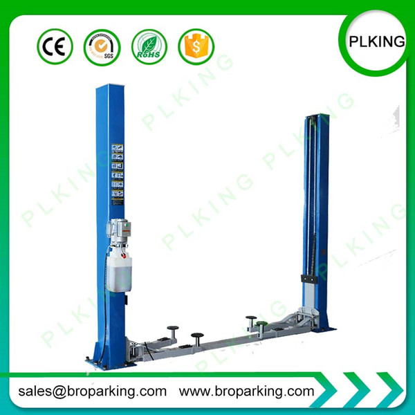 PLKING Hydraulic Thin Plate 2 Post Auto Car Lift