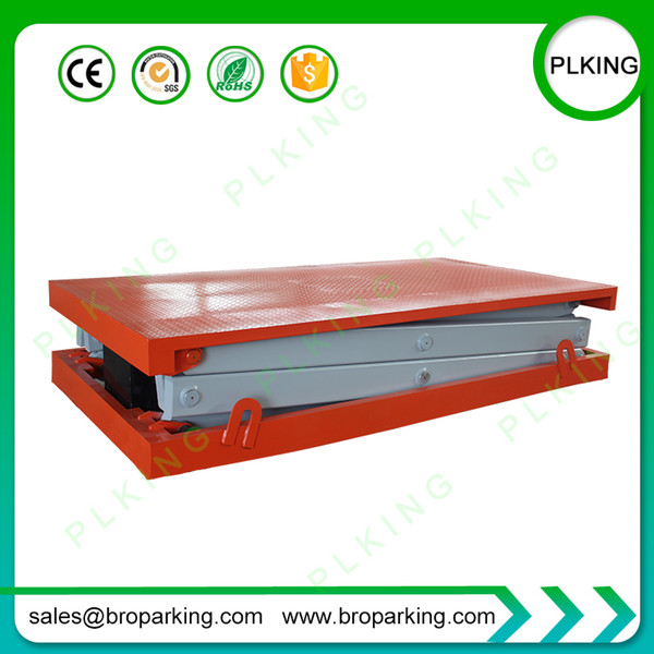 PLKING Home use inground scissor lift car platform sales