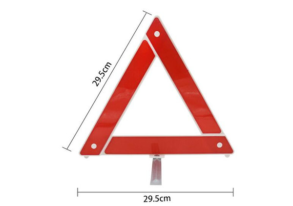 Triangle warning signs for vehicles, folding road parking safety emergency tools, reflective tripod