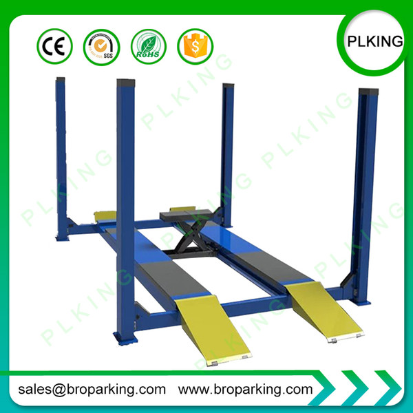 PLKING 4 Post Hydraulic Car Service Lift Car Aligner Lift