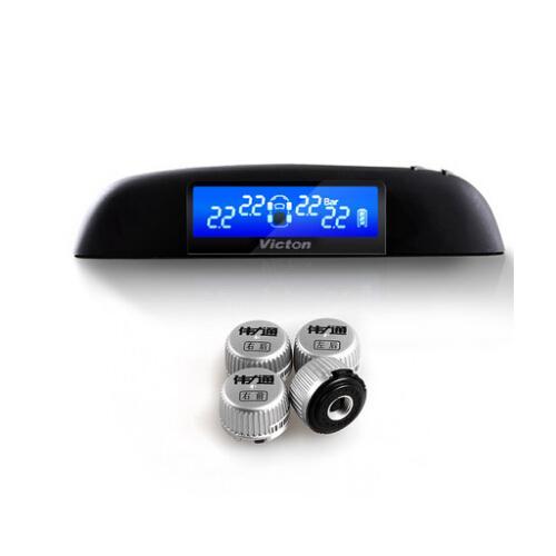 Victon TPMS car tire pressure monitoring system with 4 external sensors High quality TPMS for your safety Support BAR and PSI