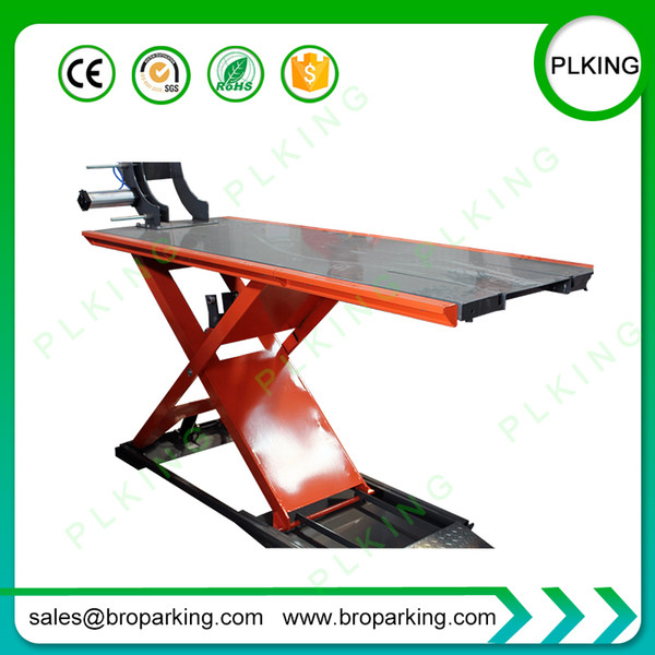 Air Hydraulic Motorcycle Bike Scissor Lift Ramp for Sale