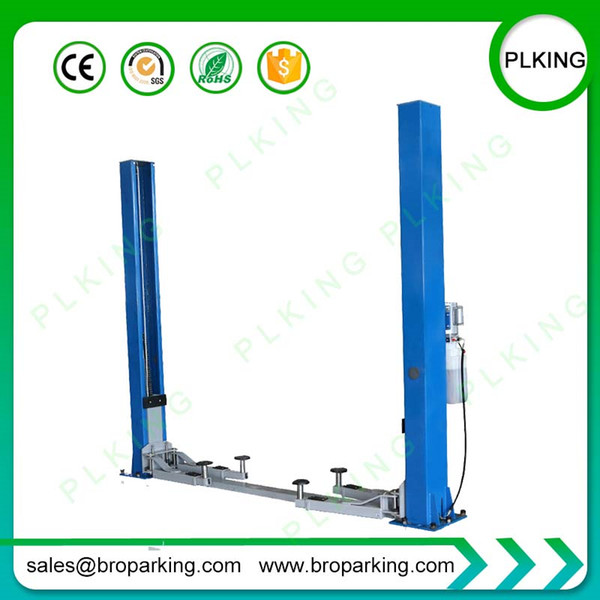 4ton Lifting 1.8m height hydraulic two post floor plate car lift automotive vehicle hoists