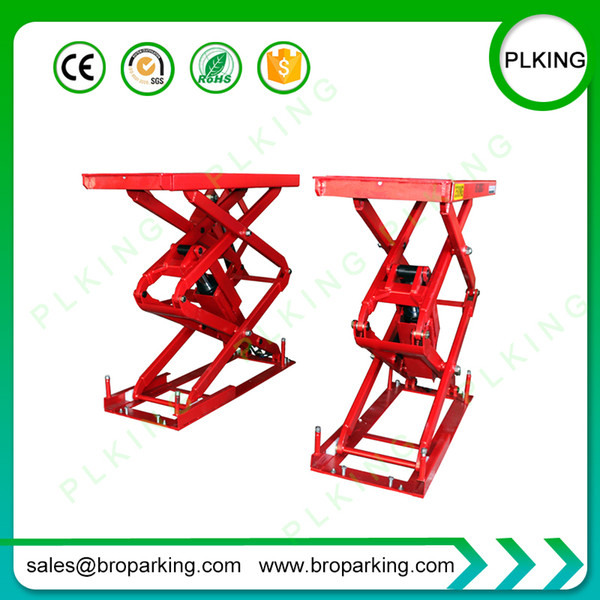 Hydraulic Platform Penumatic Scissor Car Lift For Repair