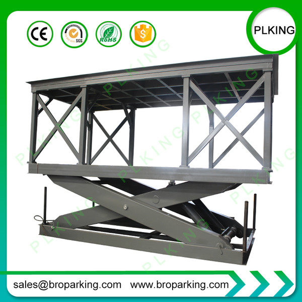 CE Quality Pit Car Parking Scissor Lift