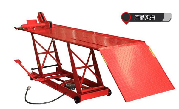 Motorcycle Maintenance Tools Manual & Pneumatic Operated Motorcycle Lifter Scissor Lift