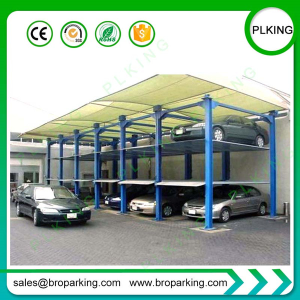 Hydraulic Commercial Car Lifts Vertical Parking System for Large Parking Lots