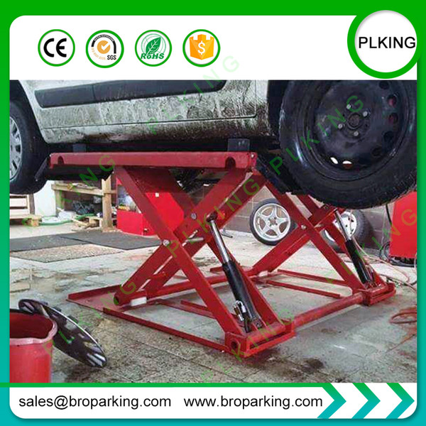 3.5ton capacity 1m lifting Car Service Scissor Lift with European Quality