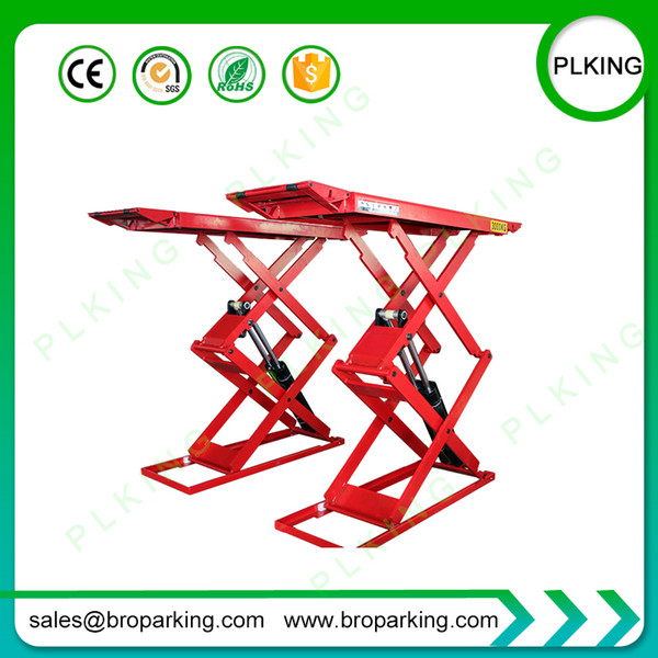 3500kg Load capacity Hydraulic Electric Platform Scissor Car Lift Car Repair Lidt