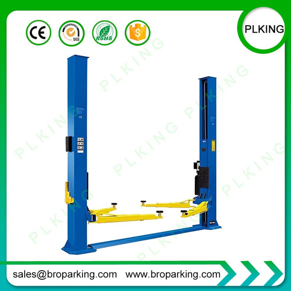 Floor-Plate Double Hydraulic 2 Columns Post Automotive Lifts for Car Repair