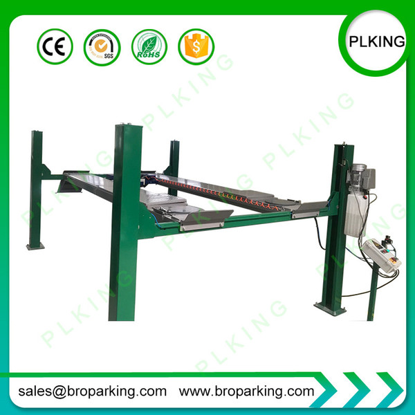 Car lifting machine Wheel Alignment 4 Post Lift 5.5 Ton lifting of various vehicles