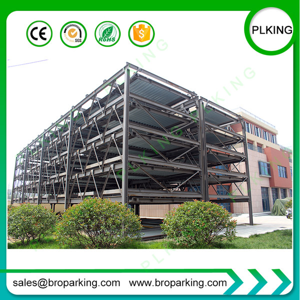 2 Floors Lift and Side Moving Parking Carport Puzzle Parking System