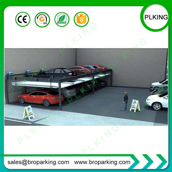 Vertical Muti Level Underground Car Parking Lift With CE Certificate