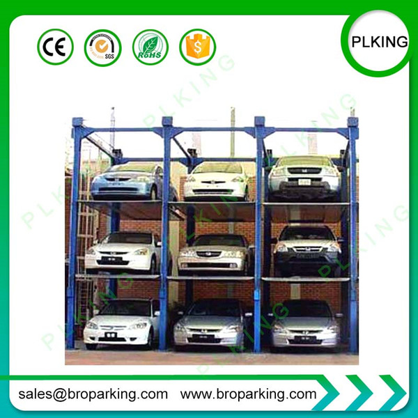 Automated Large Scale Vertical Parking Lift for Car Storage