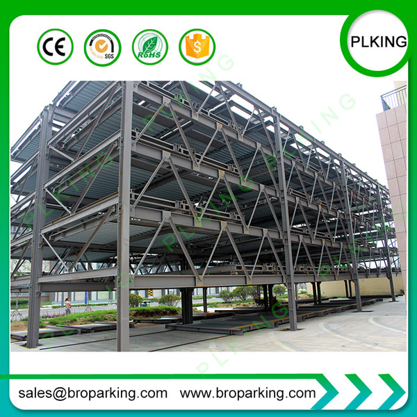 PLKING CE approved lift & slide automated hydraulic puzzle car parking tower blocks