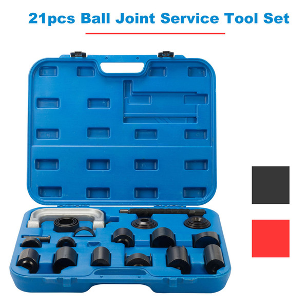 toolbox 21PC C-PRESS BALL JOINT MASTER SET SERVICE KIT REMOVER INSTALLER 2/4WD AUTO tool box with tools tool box liner